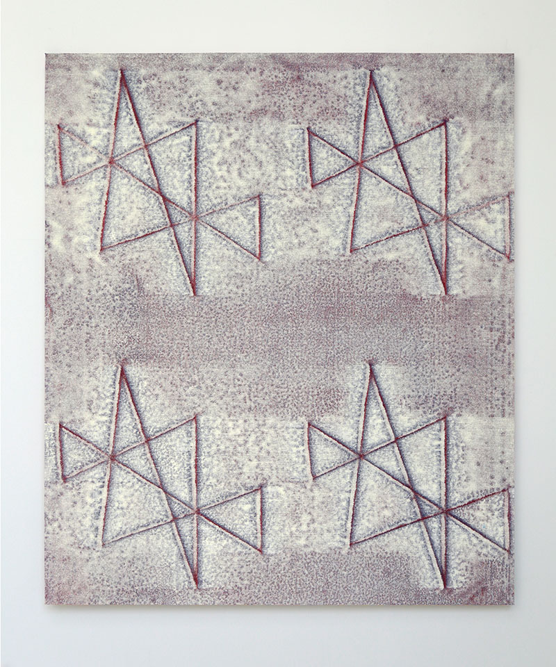 Jonathan Kelly - Midas White - Acrylic on Canvas - 82x70cm